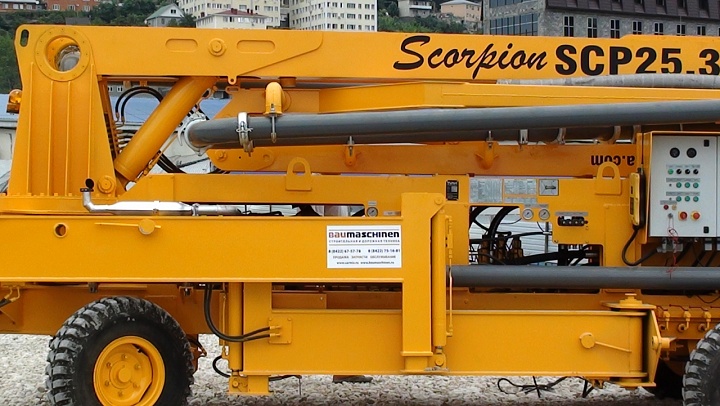 Самоходный бетононасос со стрелой Atabey Scorpion SCP 25.321